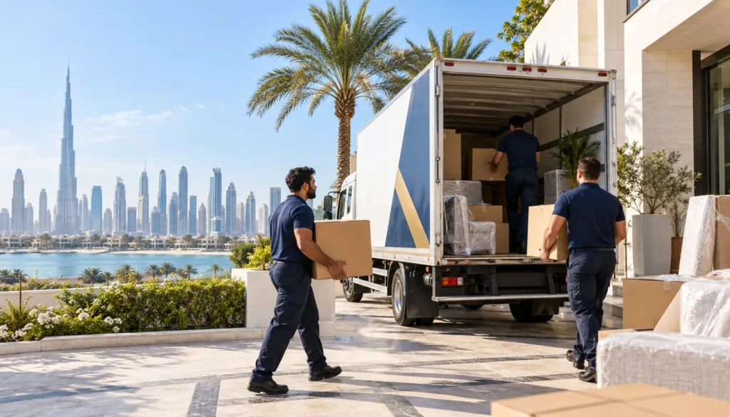 dubai moving hero — illustrative service image