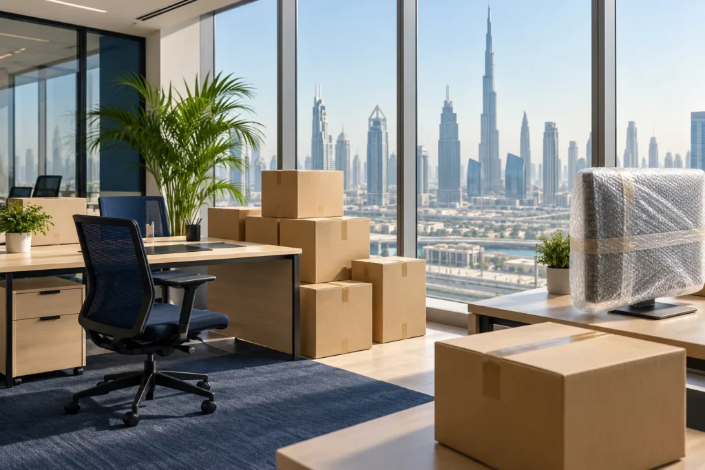office relocation — illustrative service image