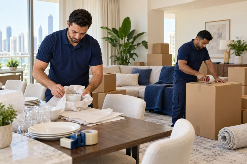 packing team — illustrative service image
